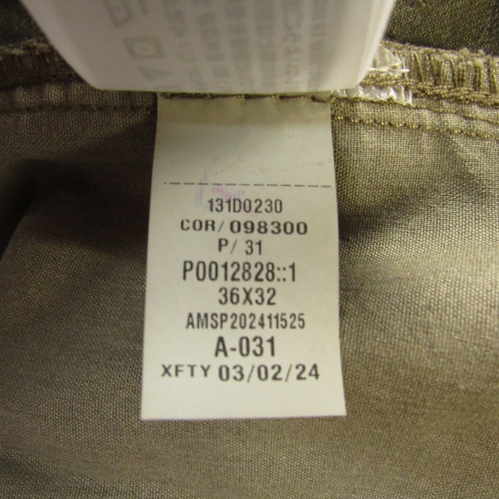 Abercrombie Fitch Jeans Mens 36x32 Green Loose Lightweight Y2K Casual Streetwear - Picture 4 of 10